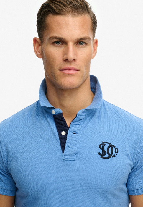 Pique Monogram Polo Shirt
