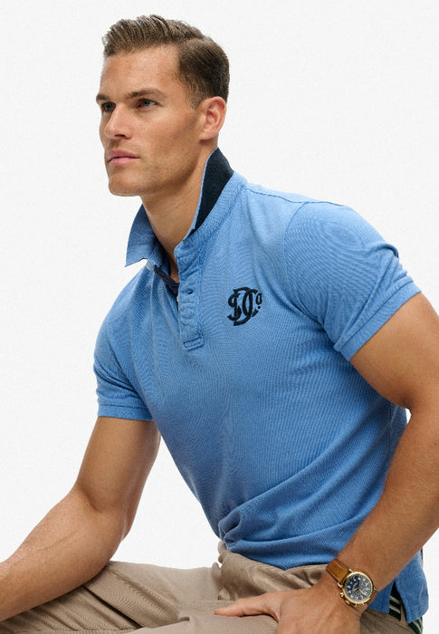 Pique Monogram Polo Shirt