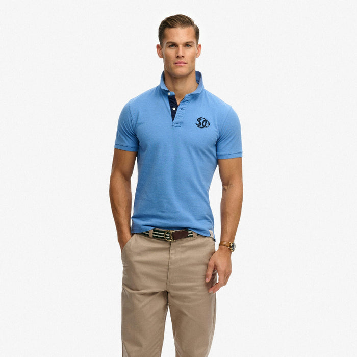 Pique Monogram Polo Shirt