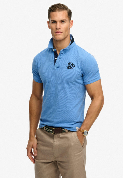Pique Monogram Polo Shirt
