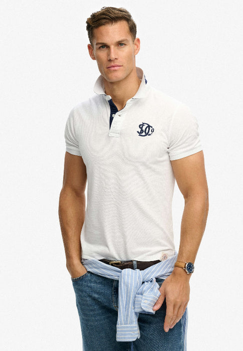 Pique Monogram Polo Shirt