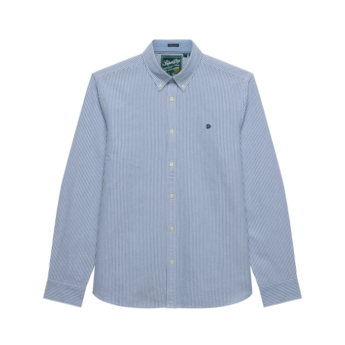 Preppy Oxford Long Sleeve Shirt
