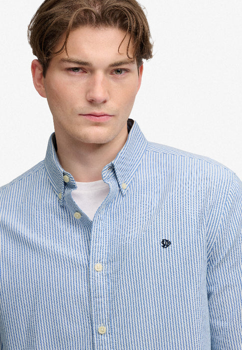 Preppy Oxford Long Sleeve Shirt