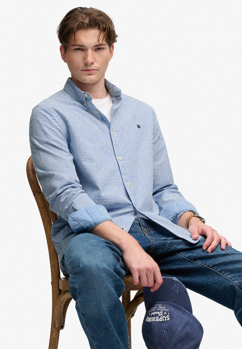 Preppy Oxford Long Sleeve Shirt