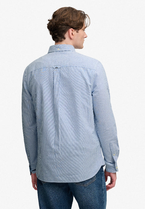Preppy Oxford Long Sleeve Shirt