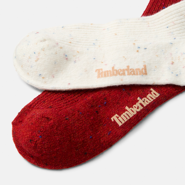 Speckled 2-Pack Crew Sock