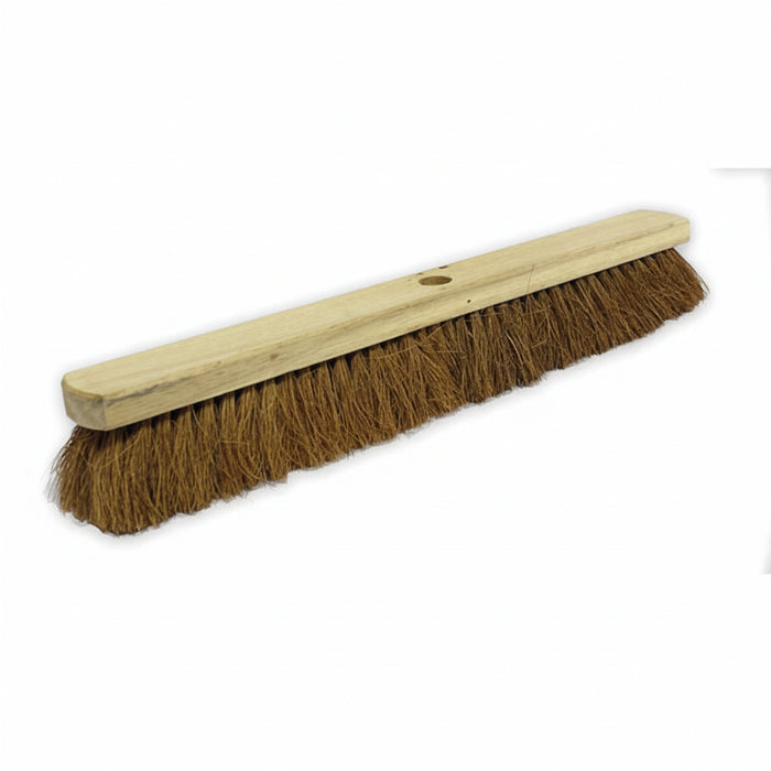 24″ Soft Coco Wooden Sweeping Broom Head